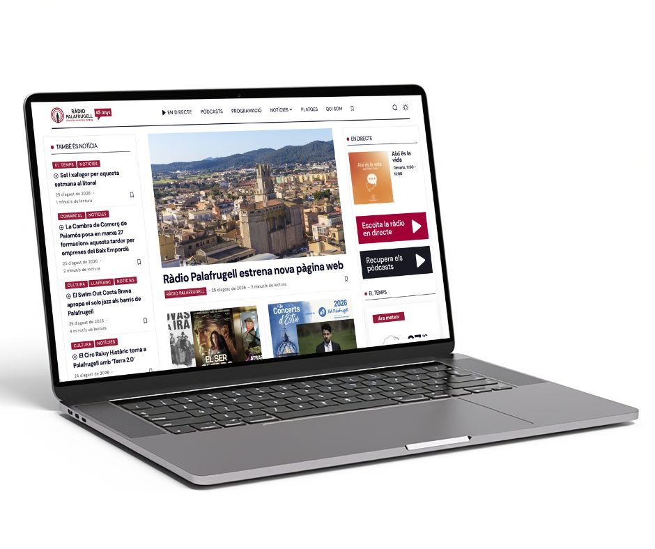 Ràdio Palafrugell renova el portal informatiu
