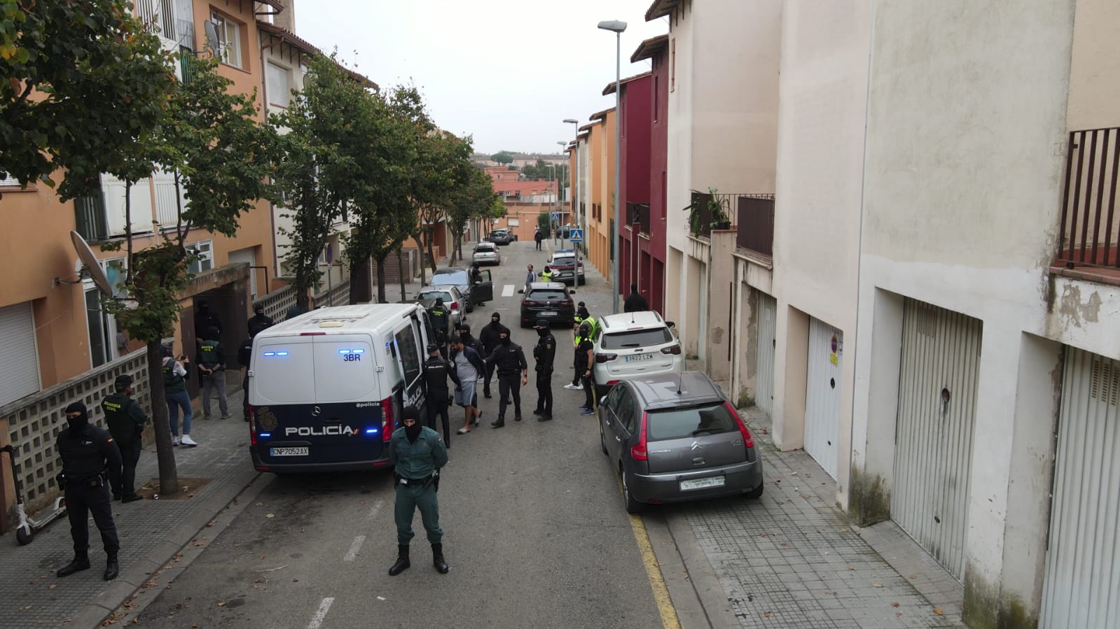 Actuació policial contra tràfic de drogues, Policia Local de Palafrugell, Guàrdia Civil i Policia Nacional