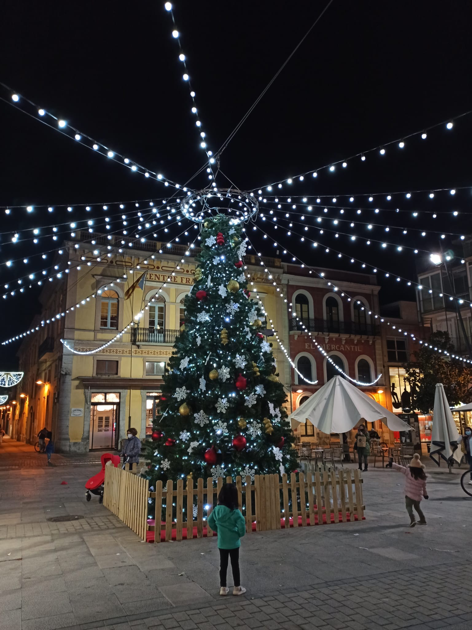 Arbre de Nadal plaça Nova, IPEP