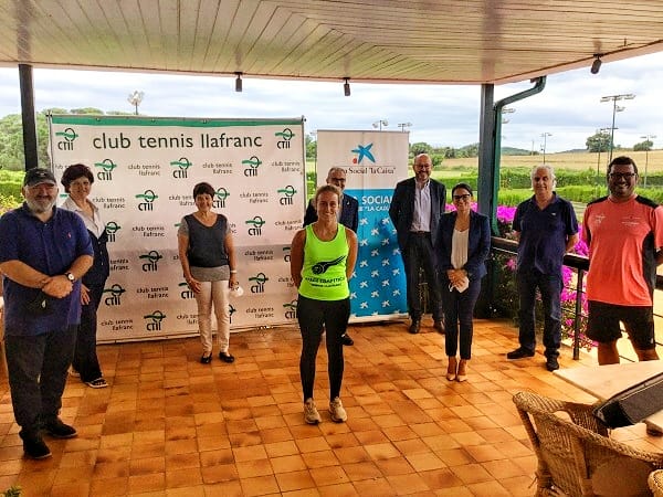 Campus esportiu Tennis Llafranc Fundació La Caixa Ajuntament Palafrugell