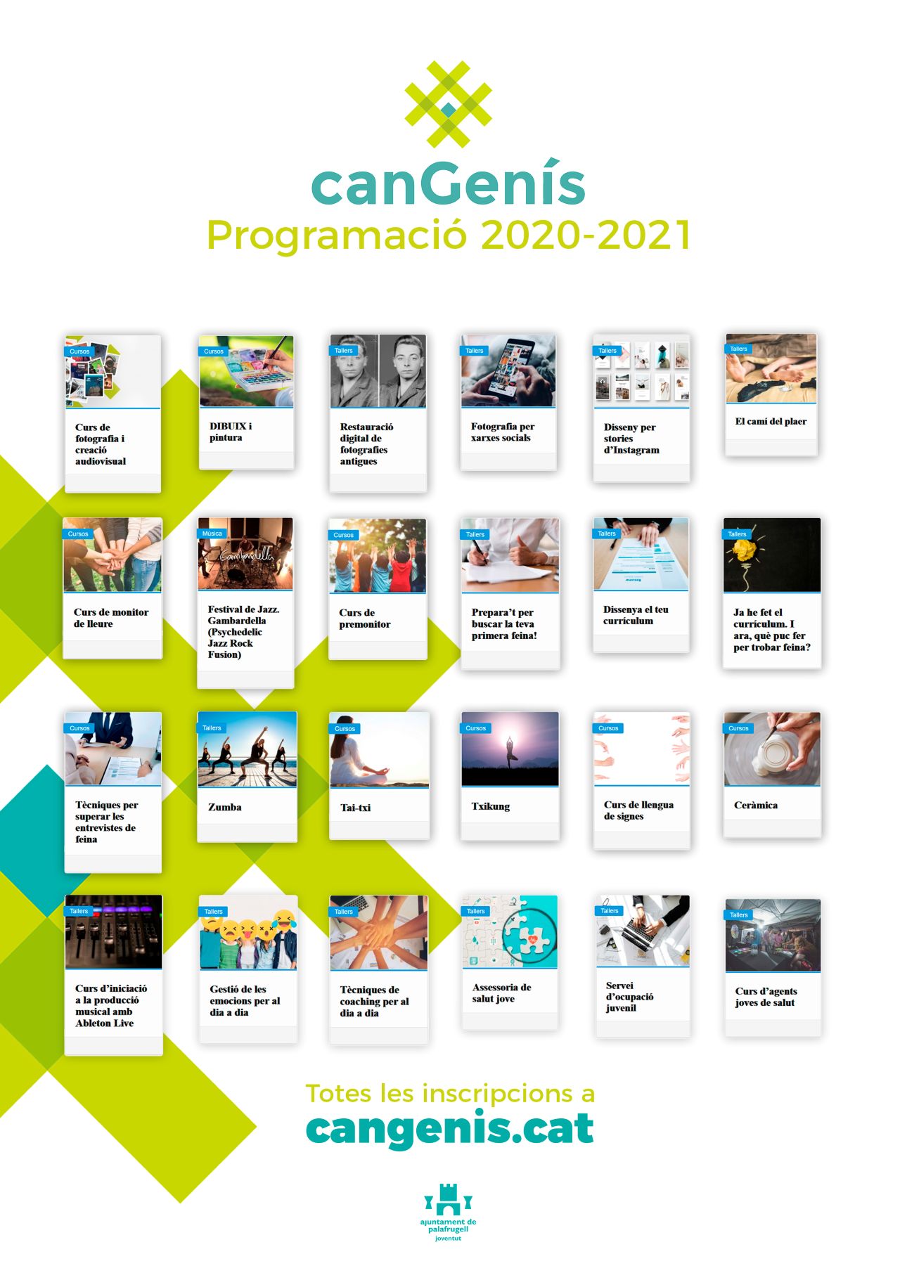 Programació activitats de tardor Can Genís