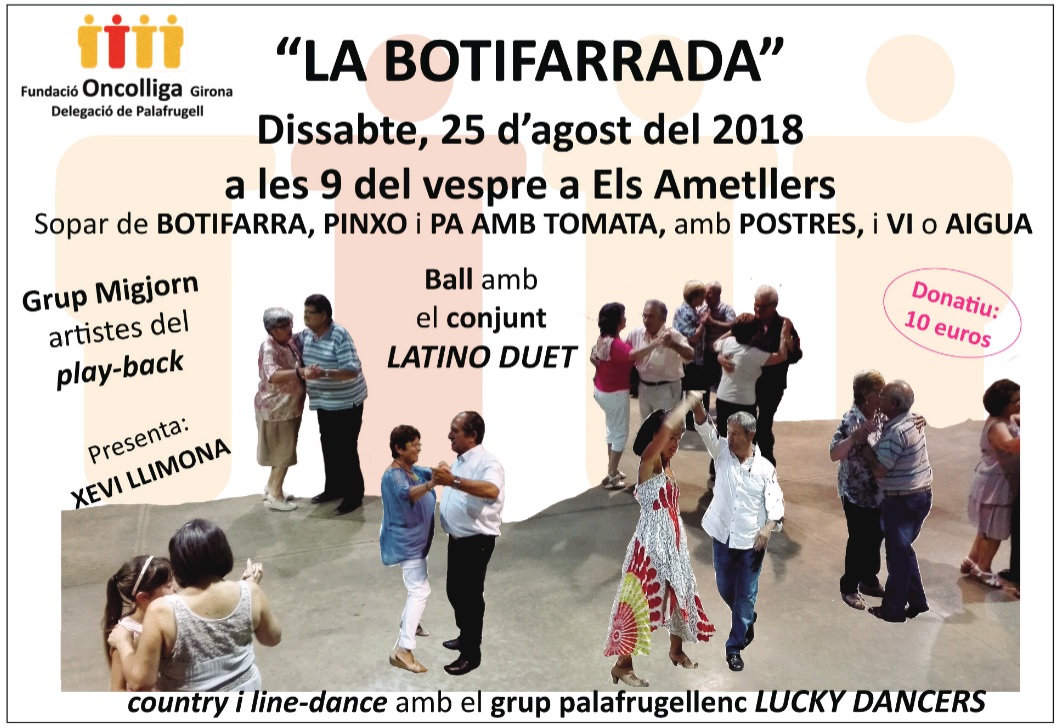 Cartell Festival benèfic Oncolliga Palafrugell