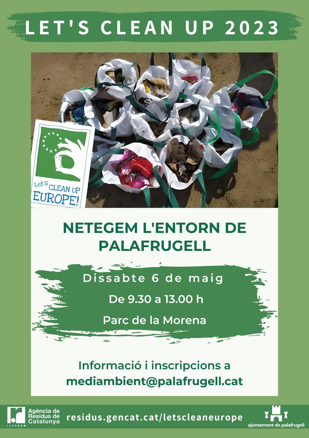 Jornada Let’s clean up, àrees de medi Ambient i Qualitat Urbana, Ajuntament de Palafrugell