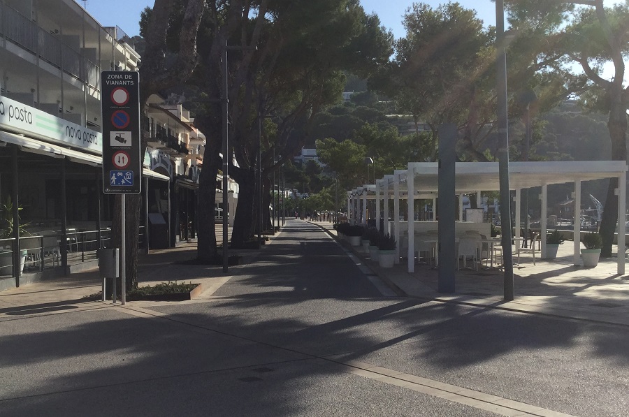 Càmera passeig Cipsela Llafranc