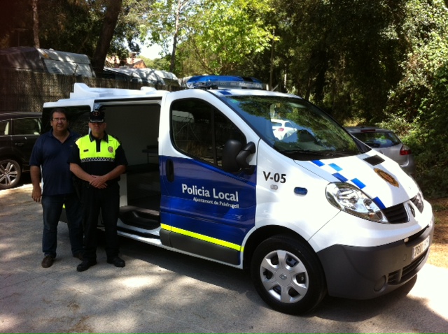 Primera unitat mòbil per fer atestats i denúncies de la Policia Local de Palafrugell