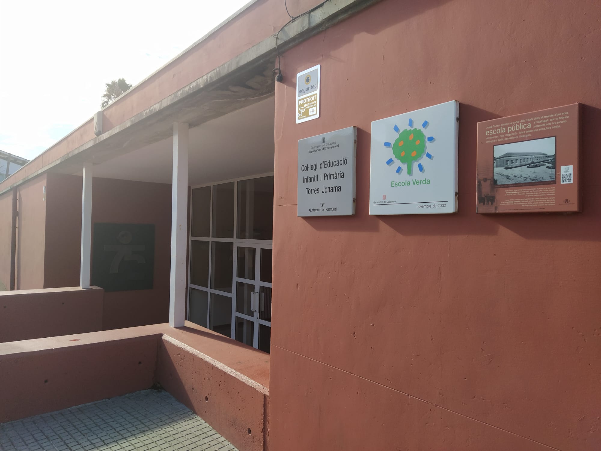 Inici curs escolar 2020-2021 a Palafrugell, mesures de seguretat prevenció Covid-19