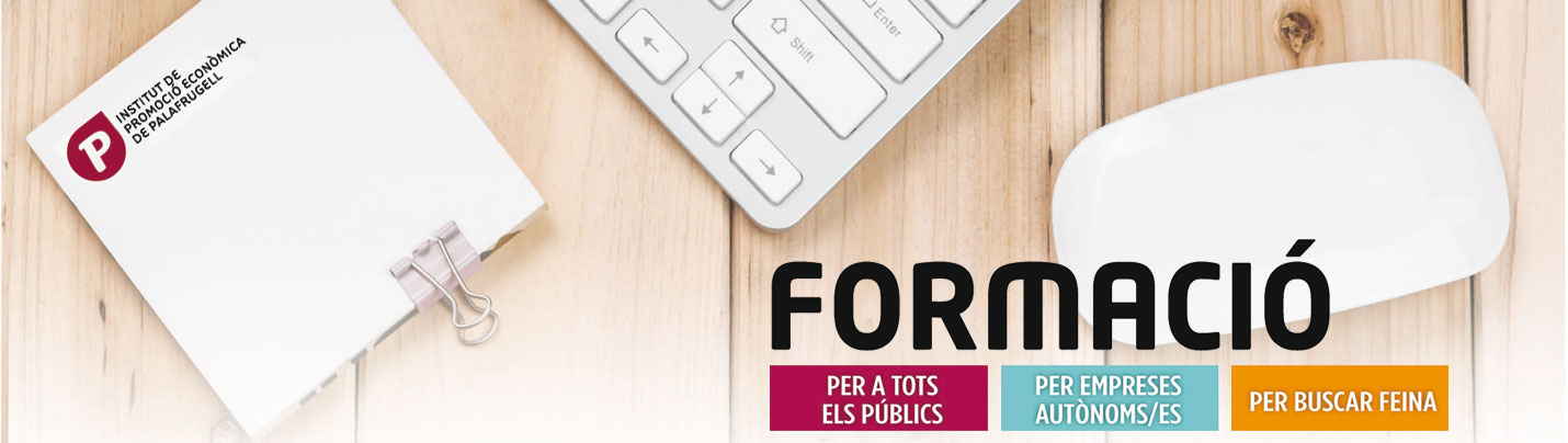 Formació de l'Institut de Promoció Econòmica tardor 2023