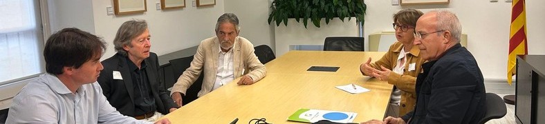 El Defensor del Ciutadà en una reunió