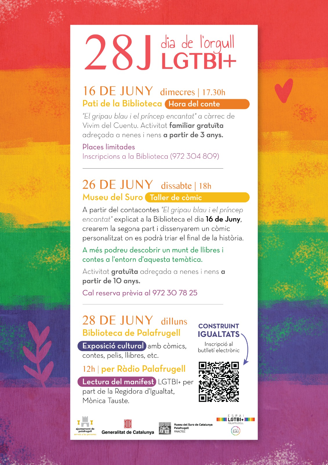 Dia Internacional de l'Orgull LGBTIQ+, Espai LGTBI, Palafrugell