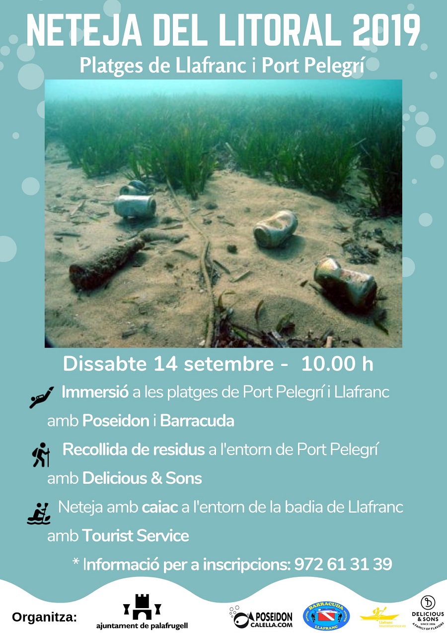 cartell neteja litoral