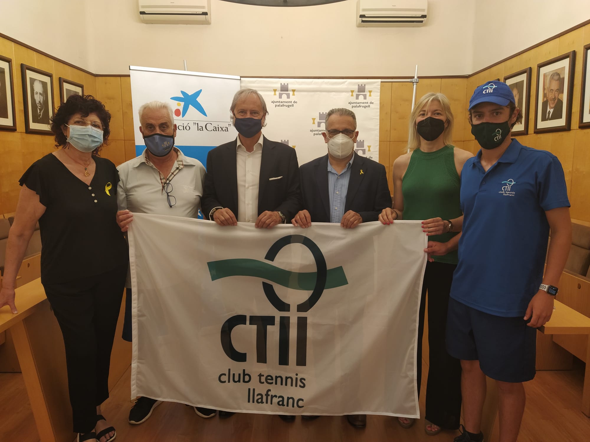 casal estiu Club Tennis Llafranc, acord CaixaBank i Ajuntament de Palafrugell