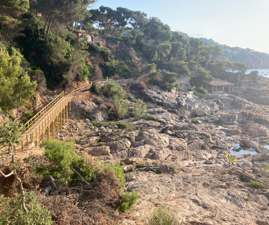 Palafrugell reobre un tram del camí de ronda entre Tamariu i Cala Pedrosa després de les obres d’adequació