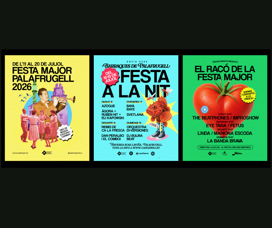 La Festa Major de Palafrugell oferirà cinc dies de música, cultura popular i activitats per a tots els públics