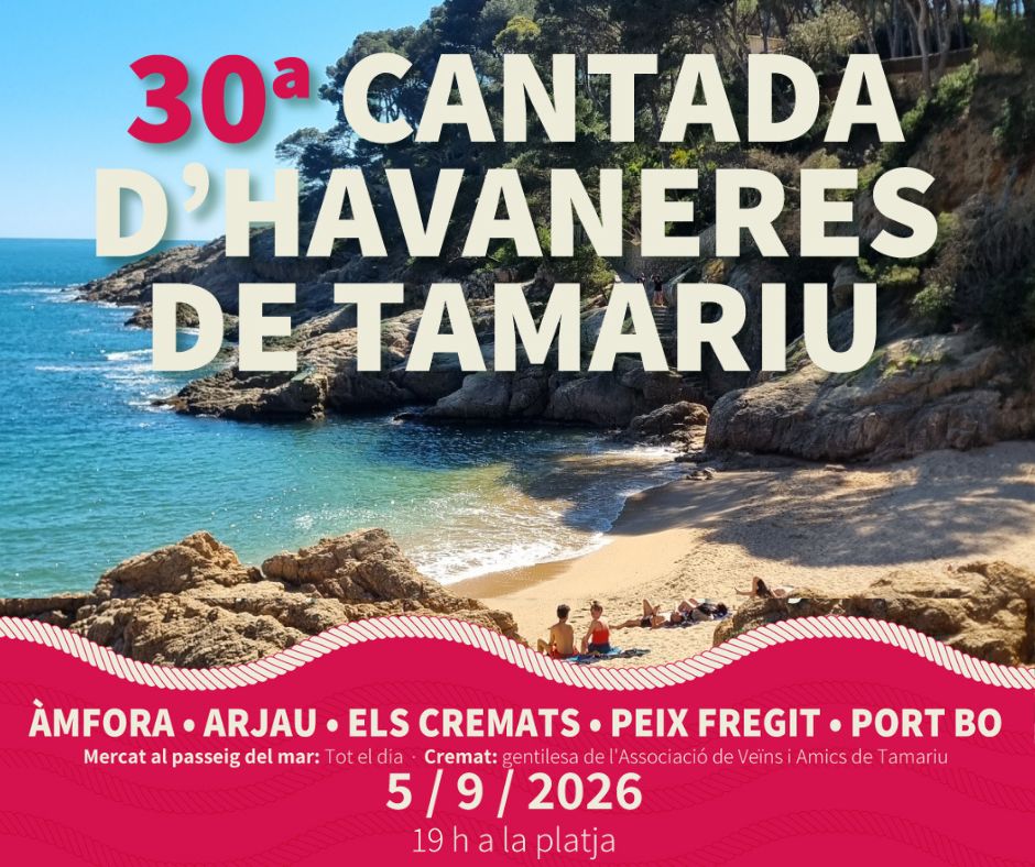 Tamariu acomiada l’estiu amb una nova edició de la seva tradicional Cantada d’Havaneres