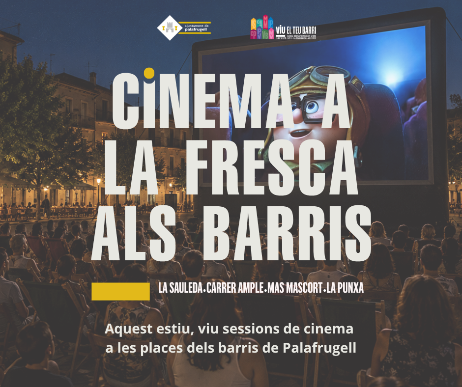 Palafrugell porta cinema gratuït a la fresca als barris durant el mes d’agost