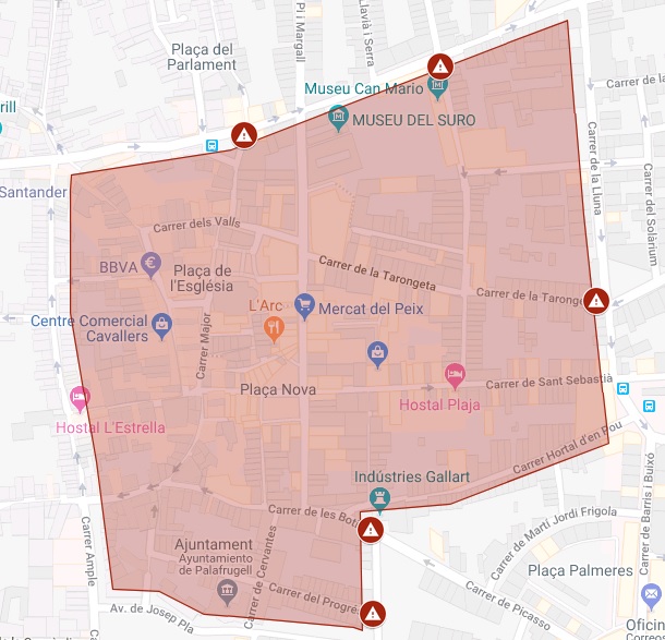 2018 09 22 Setmana Mobilitat carrers tallats