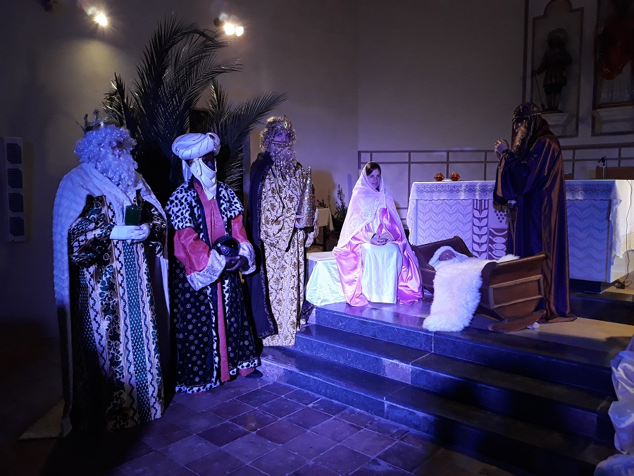 20181226. Pessebre vivent Llofriu