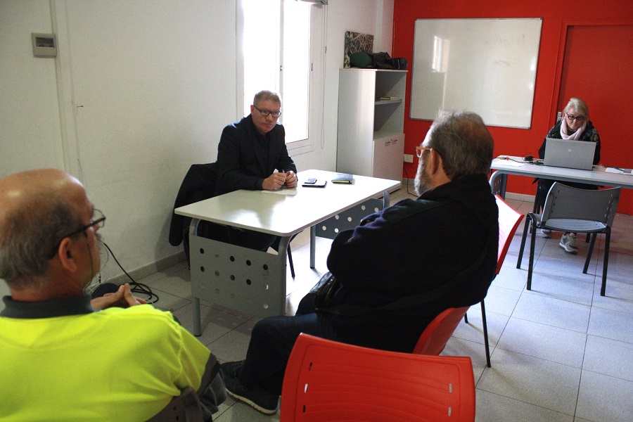 Lalcalde al teu barri interior Carrer Ample