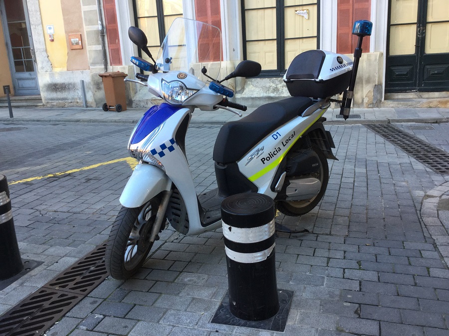 moto policia local