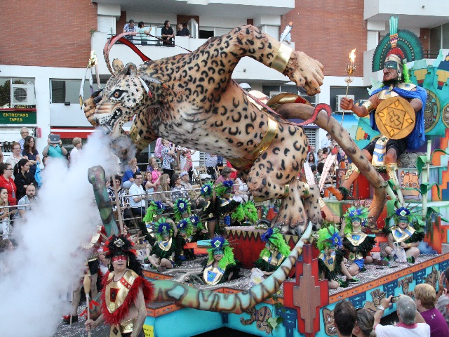 Imatge de la carrossa de la colla Garnatxa, la guanyadora d'enguany Imatge de la carrossa de la colla Garnatxa, la guanyadora d'enguany