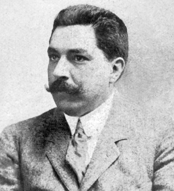 Retrat de Joan Miquel Avellí publicat al número extraordinari 327 (any VII) del setmanari La Crónica, Palafrugell 20 de juliol de 1907. joan-miquel-avelli