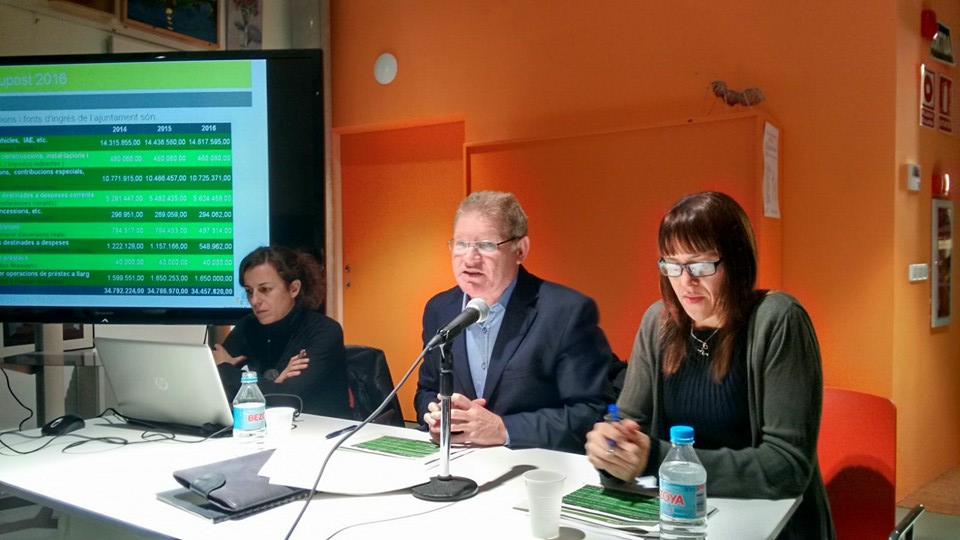 presentacio publica pressupost 2016