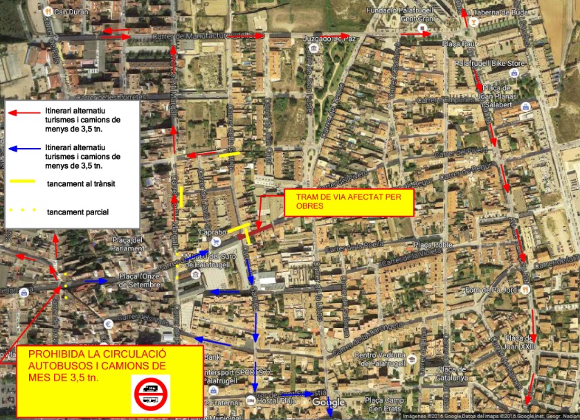 PLANOL OBRES CARRER DE BEGUR