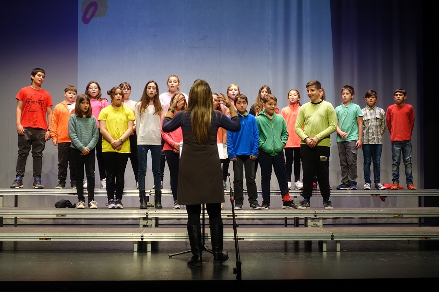 20190404. Trobada Colars escola Olivar Vell Begur