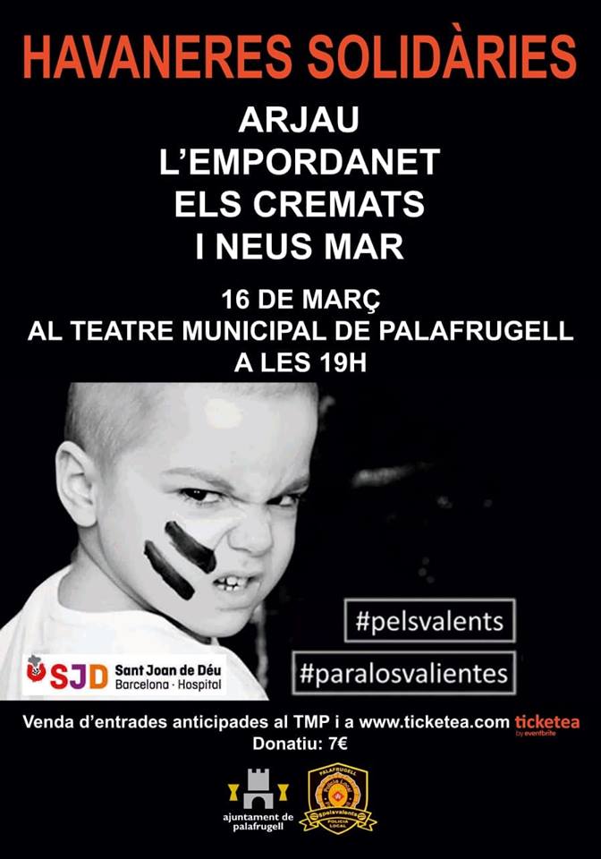 Cartell Havaneres Solidàries pelsvalents