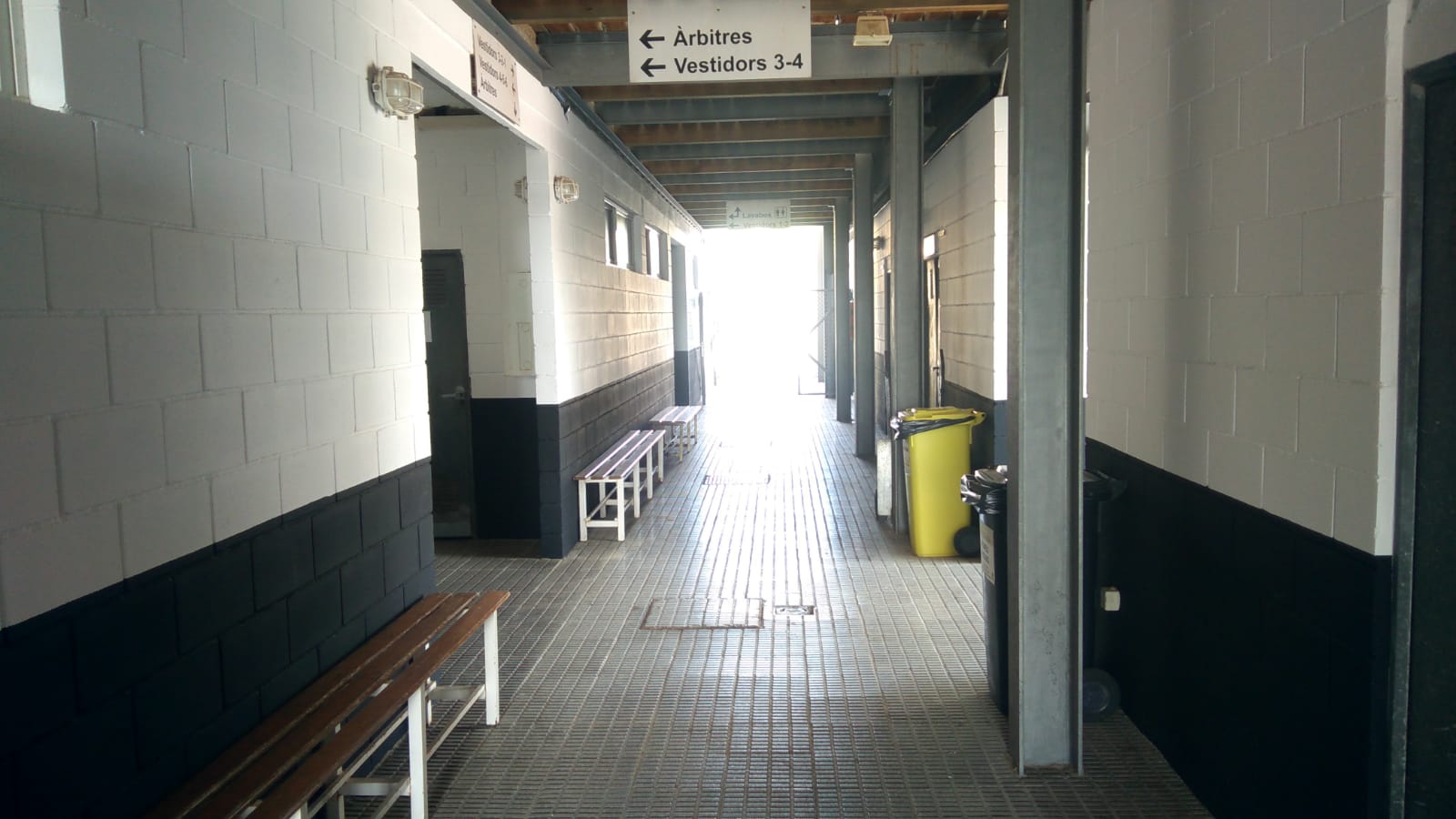 Pintat installacions esportives