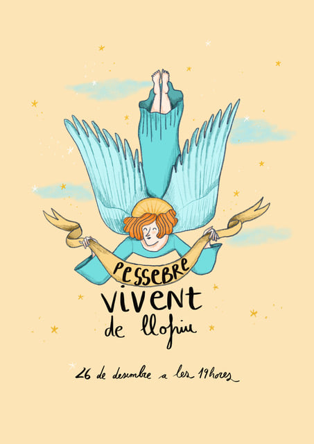 cartell Pessebre vivent