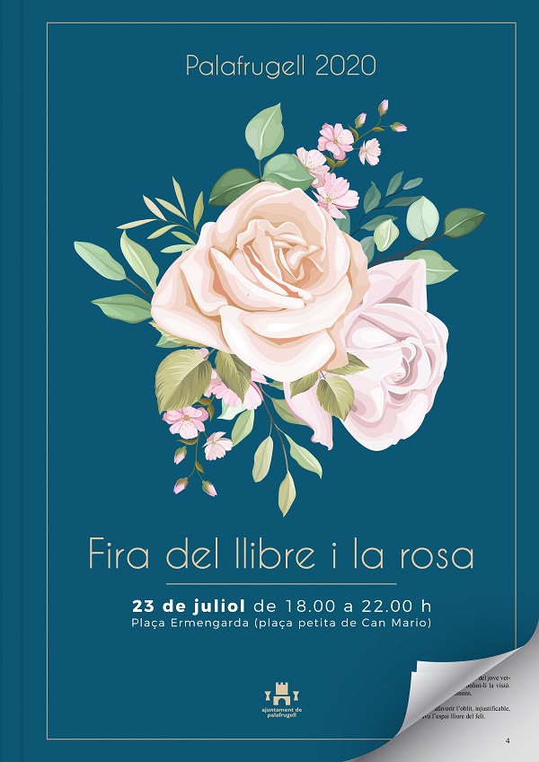 23 de juliol, Sant Jordi, fira del llibre i la rosa a Palafrugell