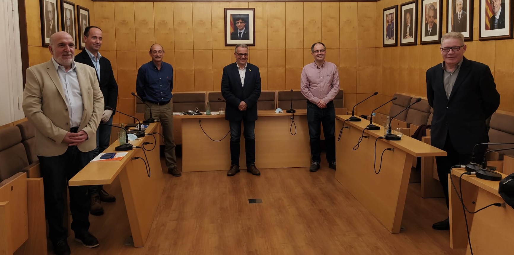 portaveus grups municipals, Ple extraordinari pla de xoc contra la Covid-19