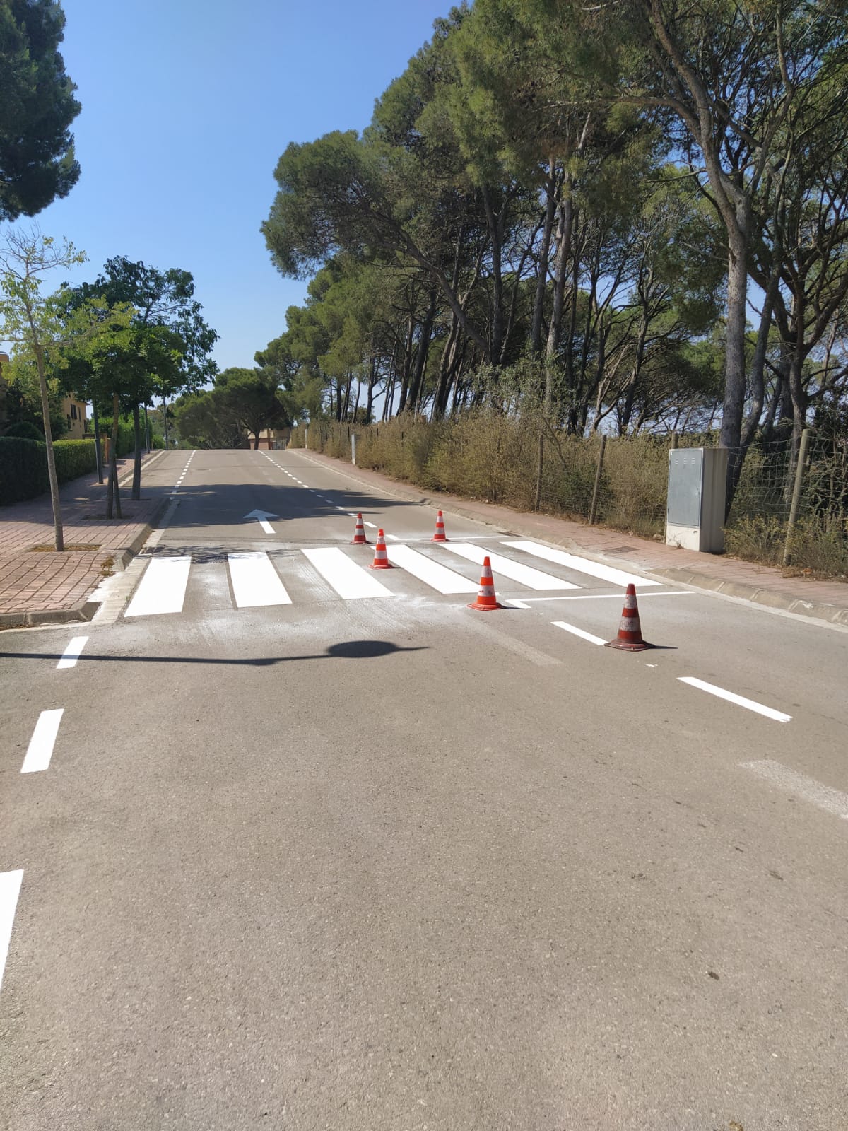 Noves places aparcament Llafranc i canvis als carrers Amadeu Vives i Lepant, Palafrugell