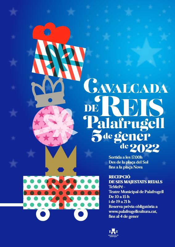 Cavalcada reis i recepció reial, àrea Cultura, Palafrugell