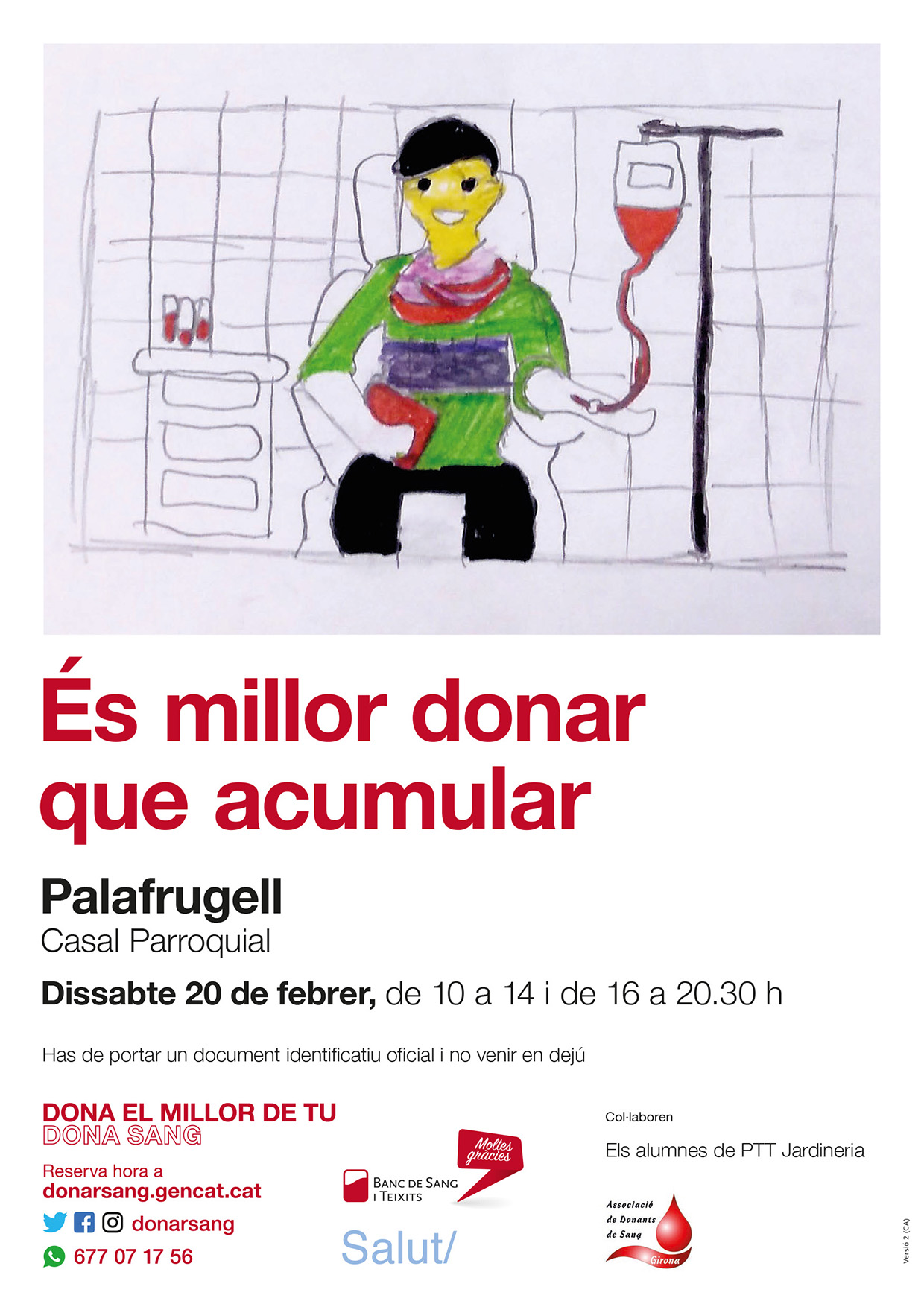 campanya donació sang Palafrugell