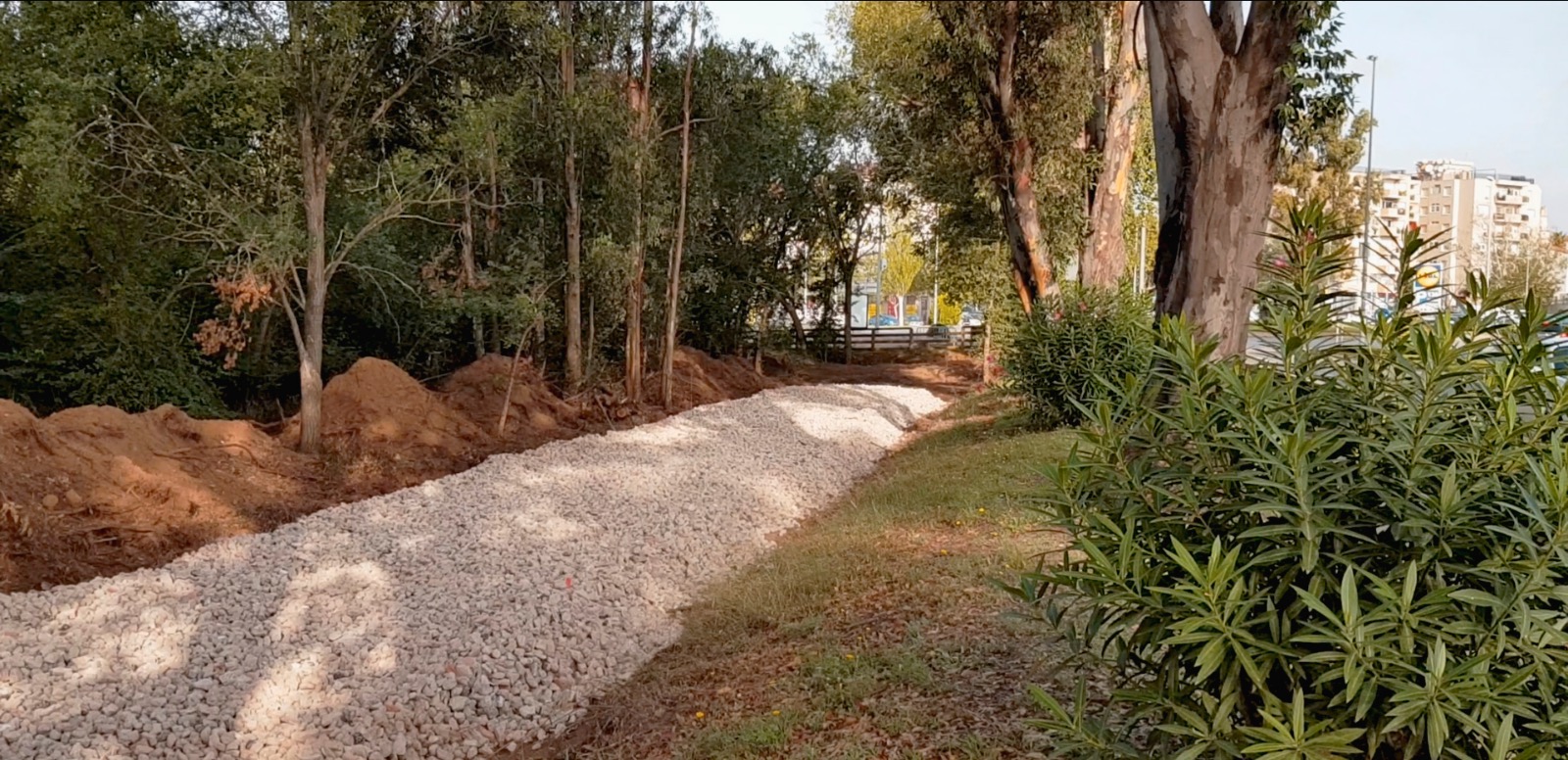 Obres carril bici Calella i Llafranc, Palafrugell