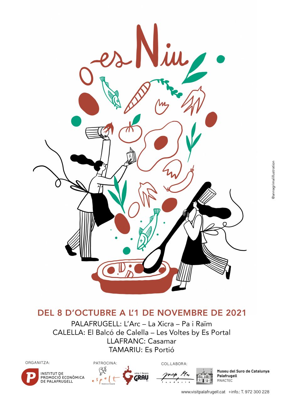 Es Niu, 7 restaurants, IPEP, Turisme, Palafrugell