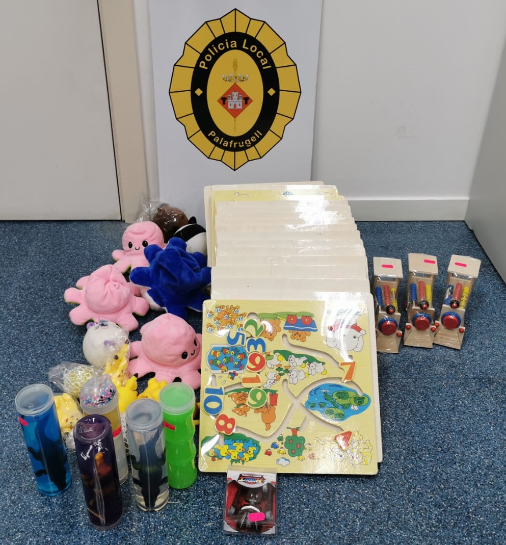 campanya inspecció venda joguines, Policia Local, Palafrugell