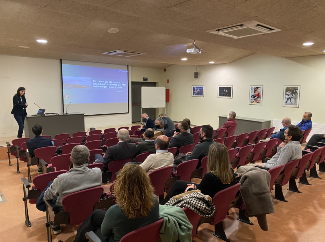 Presentació Pla activació zona industrial, IPEP, Ajuntament de Palafrugell