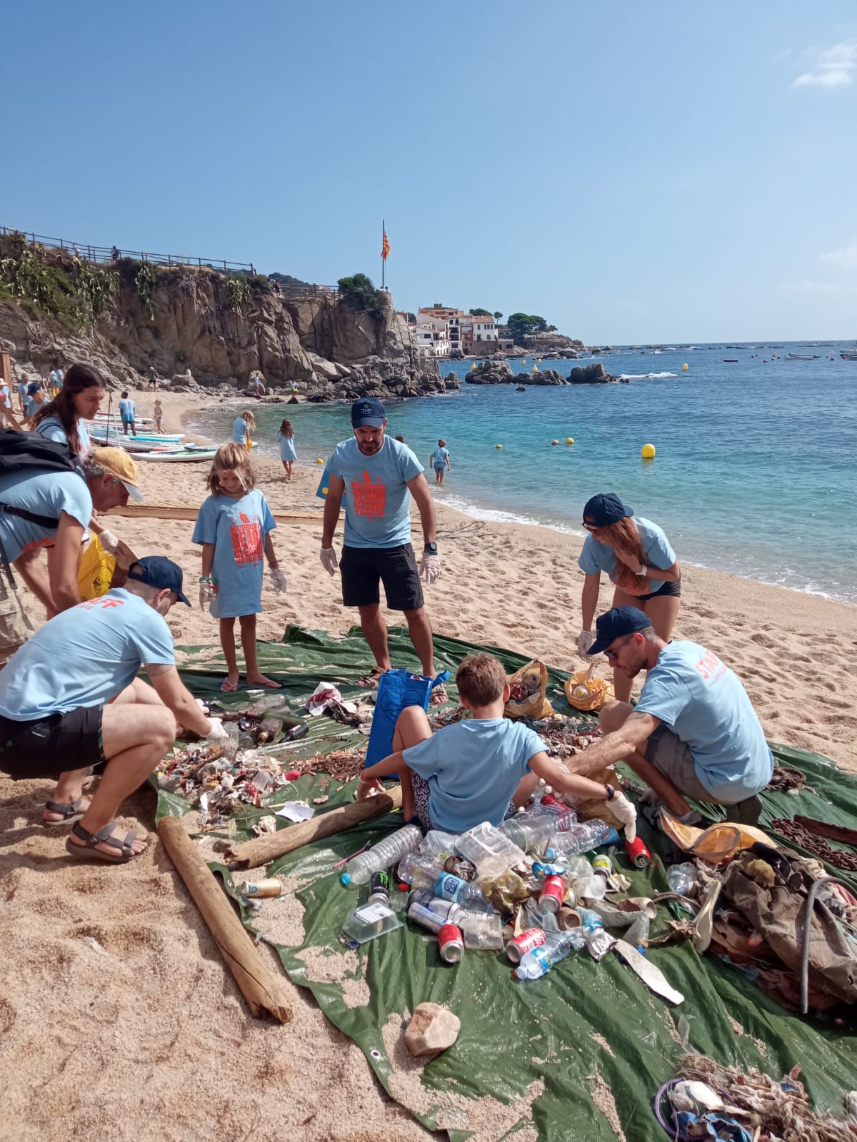 resultats jornada voluntariat Netegem la Mediterrània, àrea de Medi Ambient, Ajuntament de Palafrugell