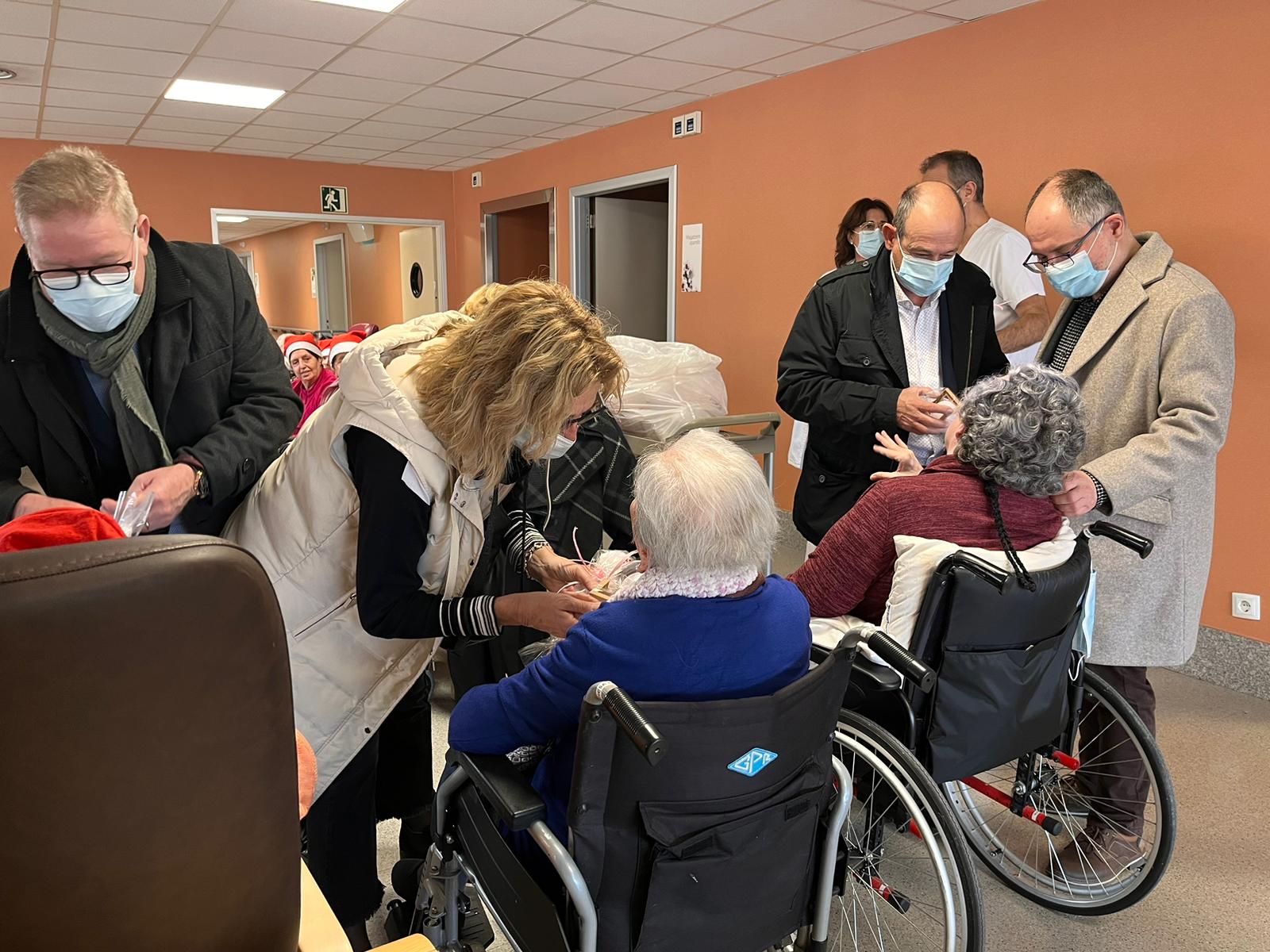 Visita Asil i Fundació Palafrugell Gent Gran, Ajuntament de Palafrugell