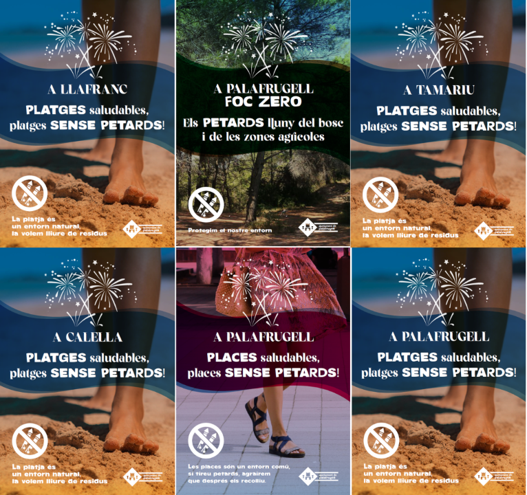 campanya revetlla Sant Joan, àrea Qualitat Urbana, Ajuntament de Palafrugell