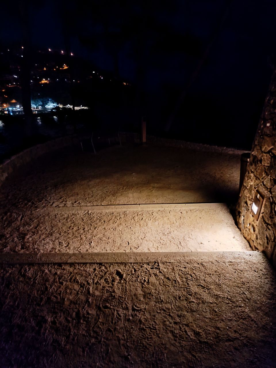 nous llums camí de ronda de Llafranc a Calella, àrea Serveis Municipals, Ajuntament de Palafrugell