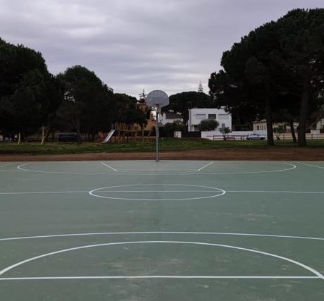 Pista de bàsquet Calella de Palafrugell, Serveis Municipals, Ajuntament de Palafrugell