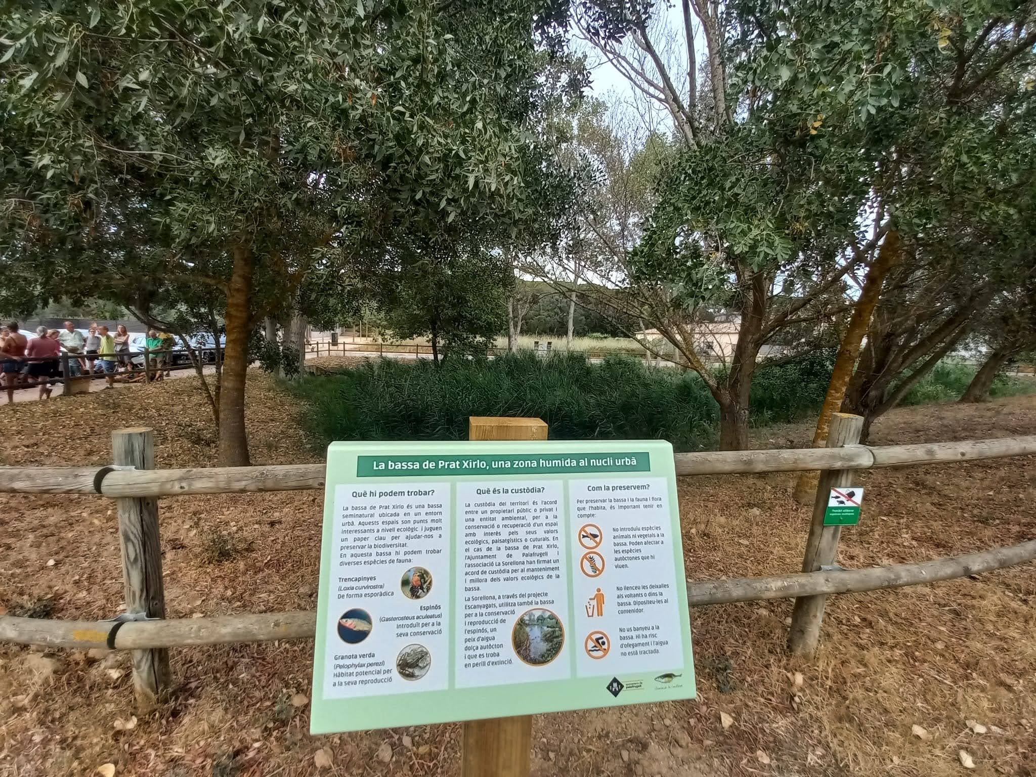 Xerrada Prat Xirlo, àrea de Medi Ambient Ajuntament de Palafrugell
