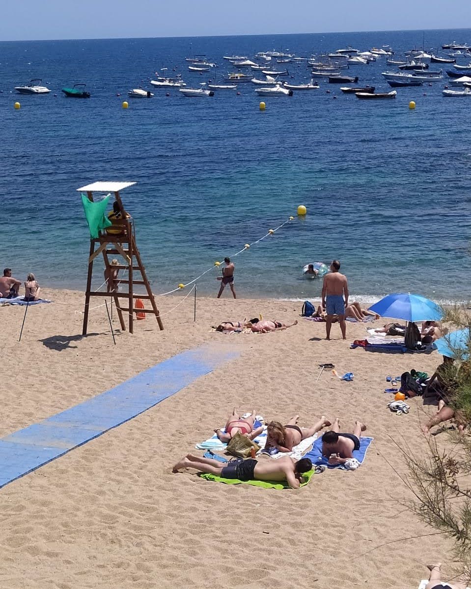 Temporada de bany a Palafrugell
