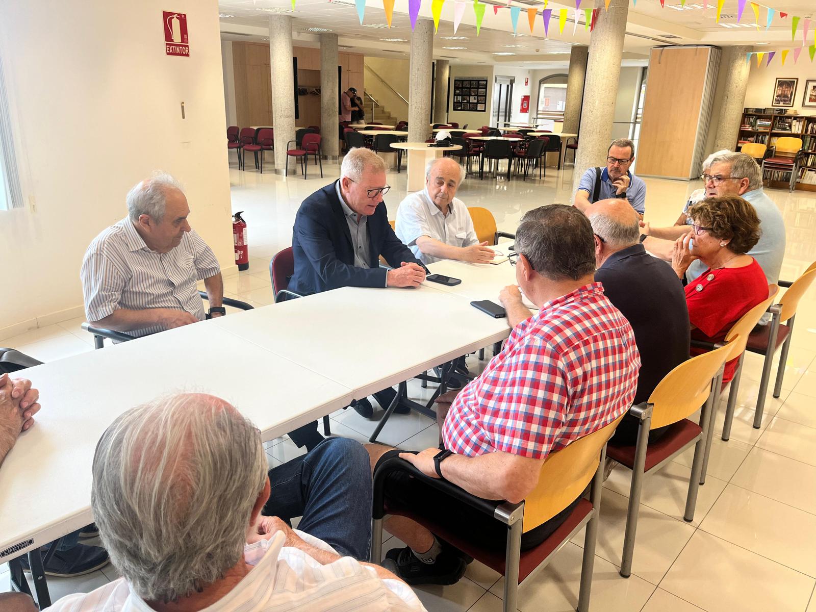 L’alcalde Juli Fernández reunió Consell de la Gent Gran, Ajuntament de Palafrugell