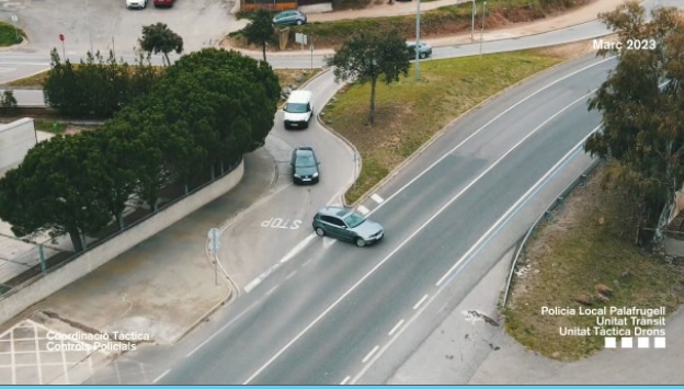 Campanya control amb dron, Policia Local, Ajuntament de Palafrugell