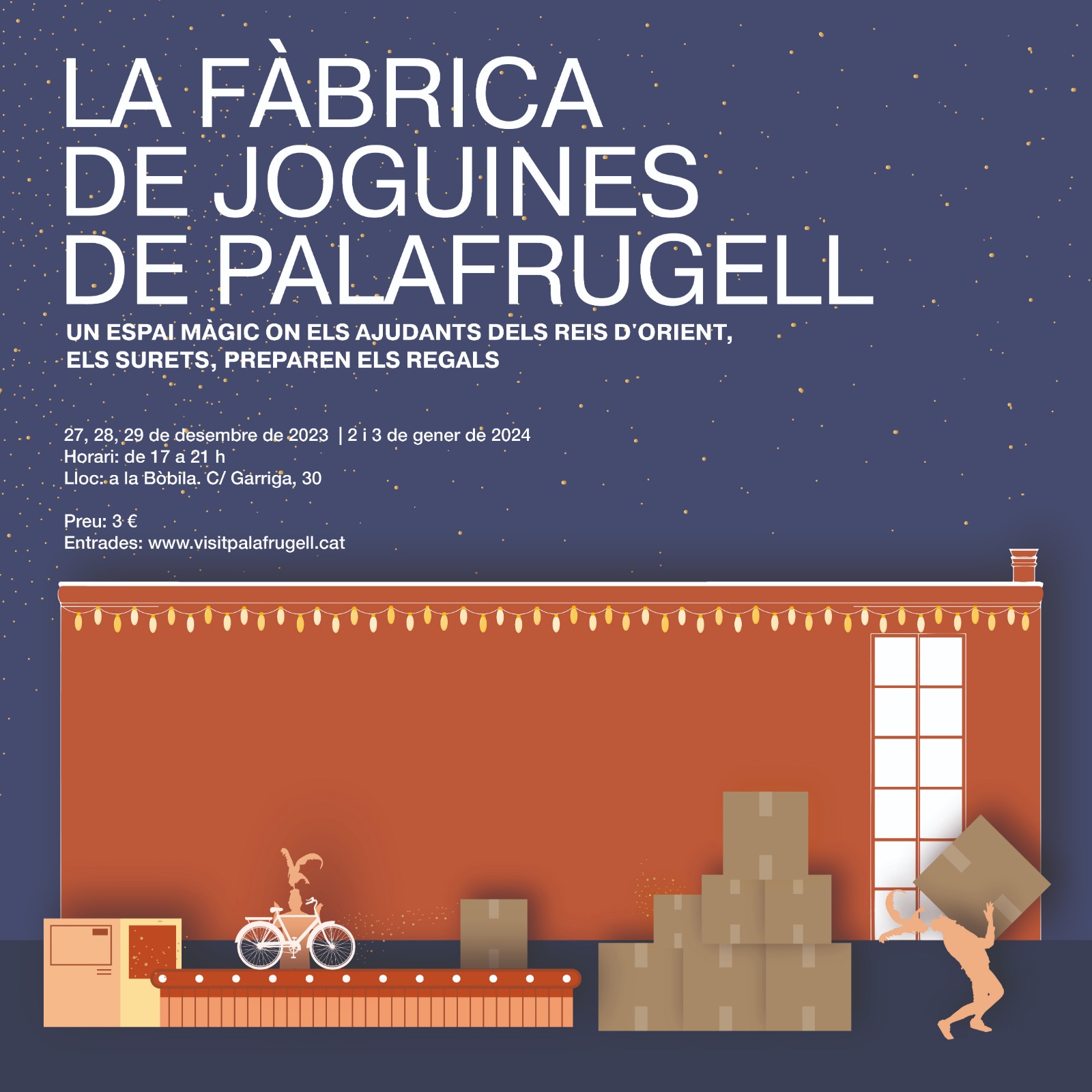 La Fàbrica de Joguines, Institut de Promoció Econòmica de Palafrugell, IPEP, Ajuntament de Palafrugell